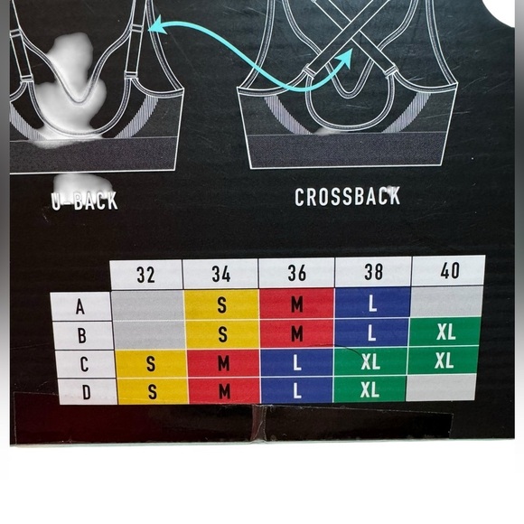 Puma 2 pack Seamless Sports Bras Size L - Picture 7 of 7